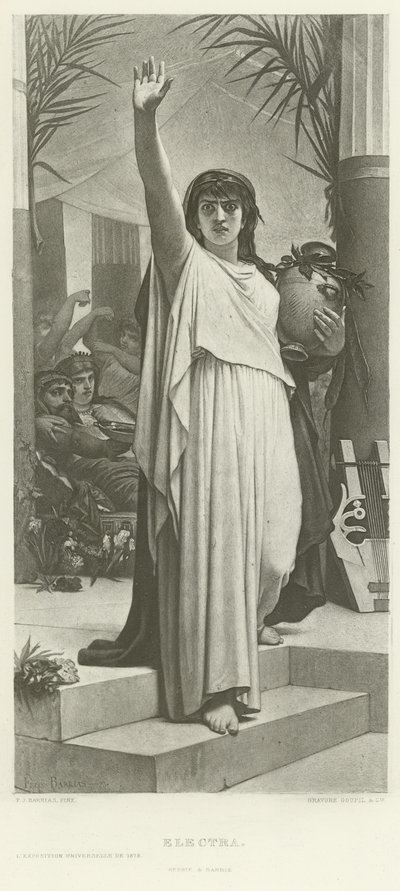 Elektricitet (gravering) af Félix Joseph Barrias