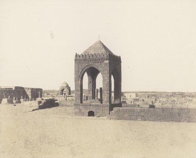 Cairo, Mamelukkernes kirkegård, 1851-52, trykt 1853-54. af Félix Teynard