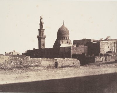 Le Kaire, Nâcéryeh-moskeen, udgivet 1851. af Félix Teynard