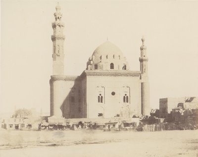 Le Kaire, moské af Sultan Haçan le Tombeau, 1851-52, trykt 1853-54. af Félix Teynard