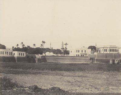 Syout, Constructions Modernes - le Divan, etc., 1851-52, trykt 1853-54. af Félix Teynard