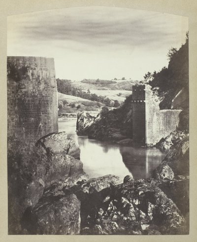 Landskab med ruin af Félix Thiollier