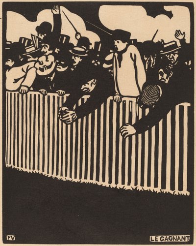 Le Gagnant Vinderen, 1898 af Félix Valloton