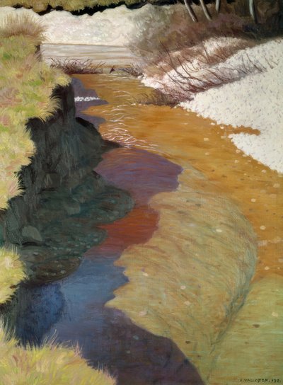 Ansicht der Cagne aus der Reitersperspektive von Félix Vallotton