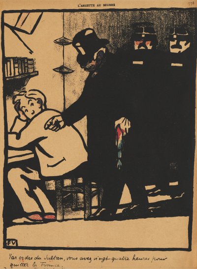 Forbrydelser og Straffe XXI, 778: Efter ordre fra sultanen af Félix Vallotton
