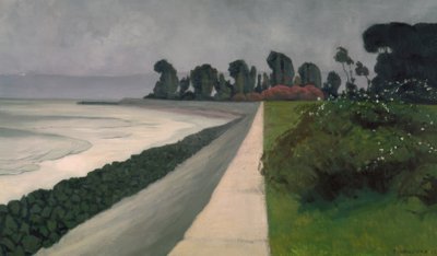 Havet ved Honfleur af Félix Vallotton