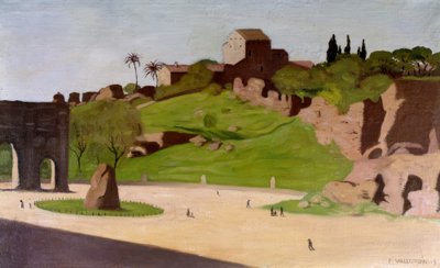Forum Romanum af Félix Vallotton