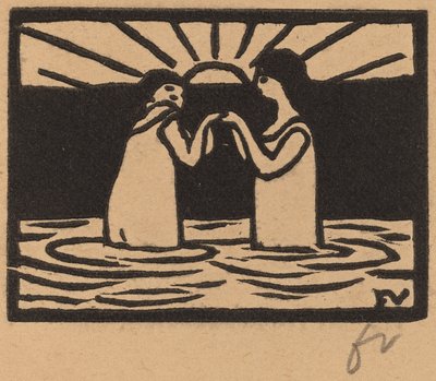 At spille i solen (Jeux au soleil) af Félix Vallotton