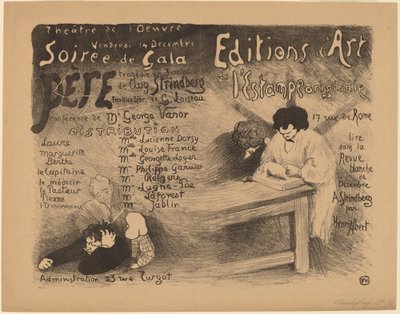 Far: tragedie i 3 akter af aug. Strindberg, 1894. af Félix Vallotton