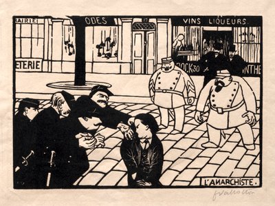Anarkisten af Félix Vallotton