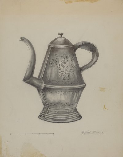 Pa. Tysk Kaffekande af Florence Stevenson