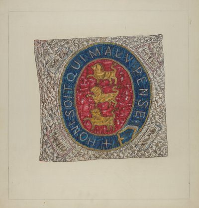 Venskab Quilt Block af Florence Truelson