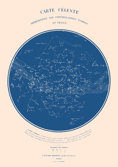 Carte Celeste - ASTER EDITION, 2022 (digital) af Florent Bodart
