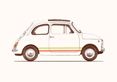 Cinquecento, 2023 (kynä ja digitaalinen) af Florent Bodart