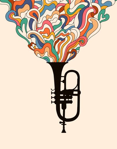 Jazz, 2024 (digital) af Florent Bodart
