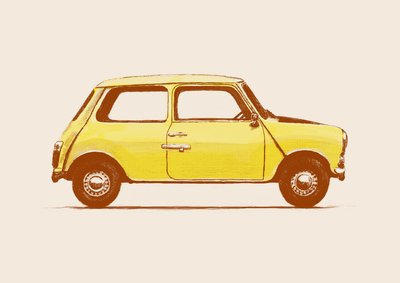 Mini, 2020 (blyant, digital) af Florent Bodart