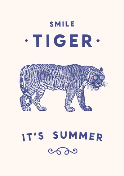 Smile Tiger, 2020 (digital) af Florent Bodart