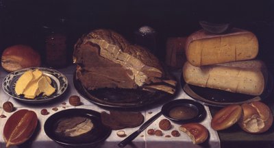 Morgenmad, 1615-1620 af Floris Gerritsz van Schooten