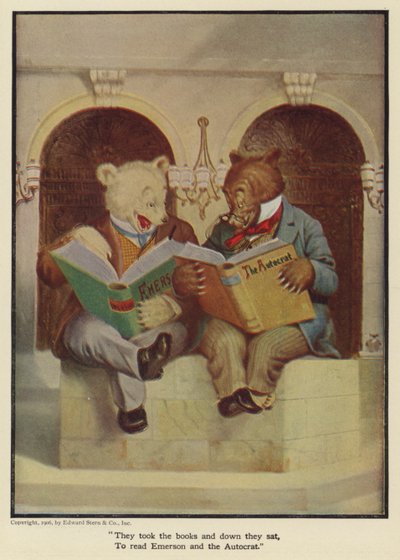 De tog bøgerne og satte sig ned for at læse Emerson and the Autocrat af Floyd V. Campbell