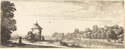 Dueslag af Follower of Jacques Callot
