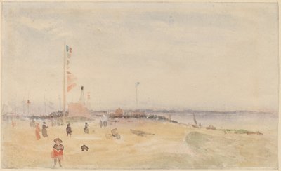 Pourville-sur-Mer af Follower of James McNeill Whistler