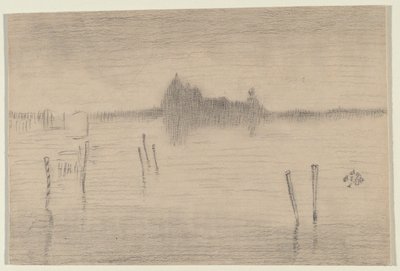 Venedig af Follower of James McNeill Whistler