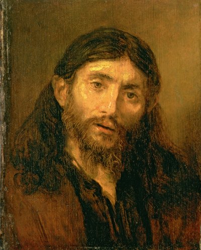 Buste af Kristus, c.1648-52 af Follower of Rembrandt