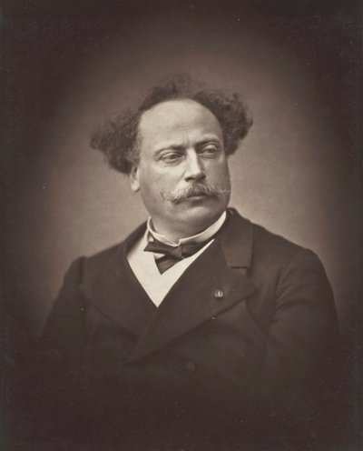 Alexandre Dumas, fils fransk romanforfatter og dramatiker, 1824-1895, 187576. af Fontaine