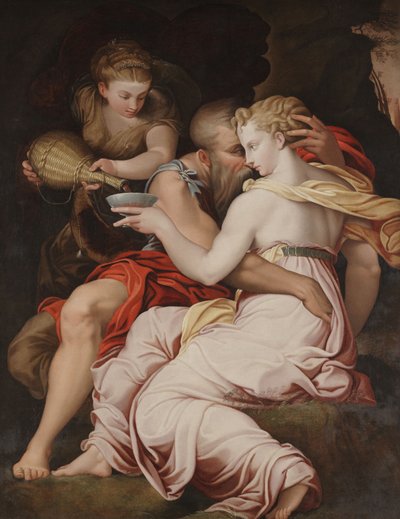 Lot og hans døtre af Fontainebleau School
