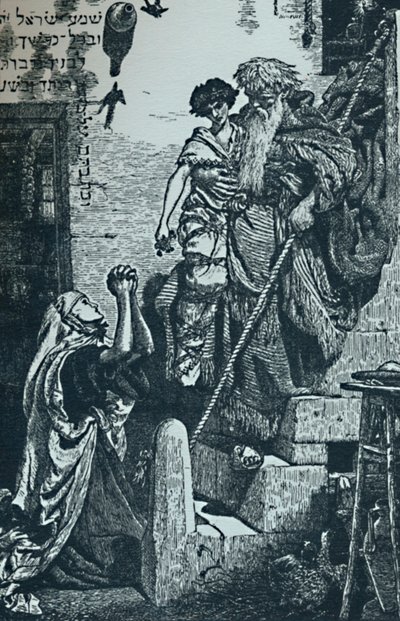 Elias og enkernes søn, c1840-1890, 1923 af Ford Madox Brown