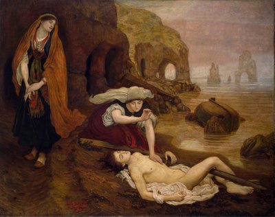 Fund af Don Juan af Haidee af Ford Madox Brown