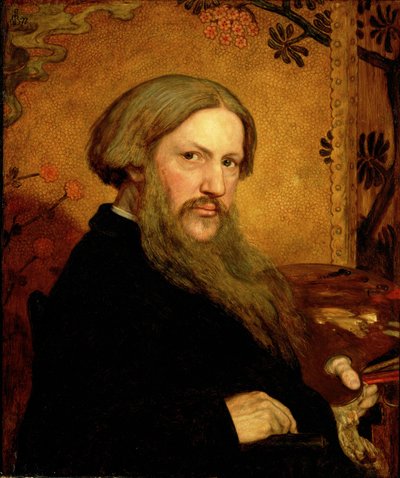 Selvportræt, 1877 af Ford Madox Brown