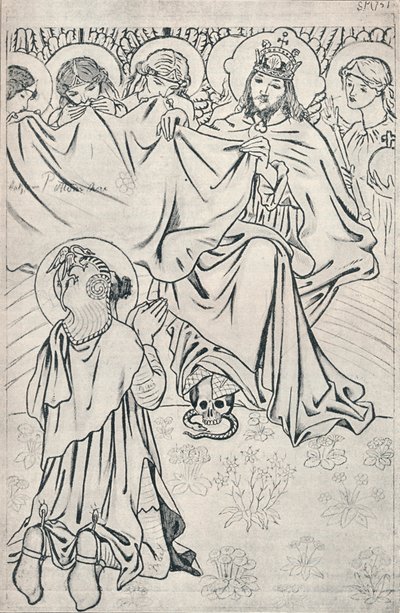 Sankt Martin i himlen, 1896 af Ford Madox Brown