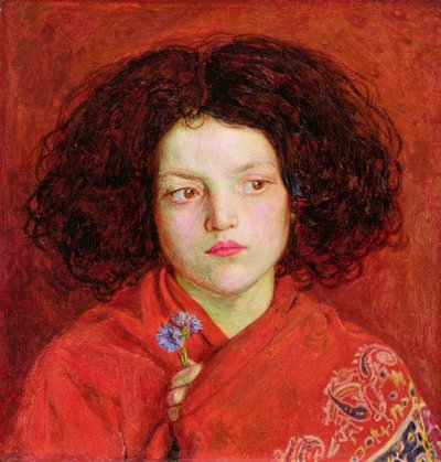 Den irske pige af Ford Madox Brown
