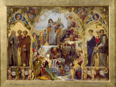The Seeds and Fruits of English Poetry, 1845-1853 af Ford Madox Brown