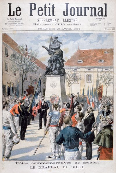 Minde om belejringen af Belfort, 1896 af Fortuné Méaulle