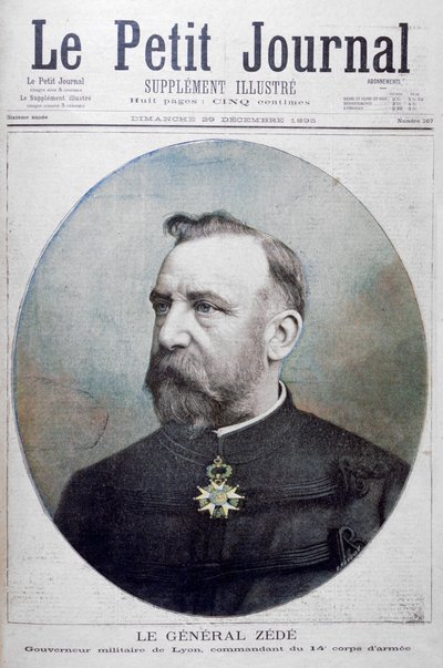 General Zede, militærguvernør i Lyon, Frankrig, 1895 af Fortuné Méaulle