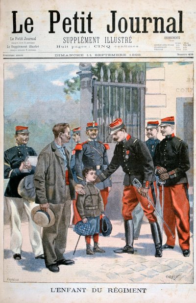 Regimentets barn, 1898 af Fortuné Méaulle
