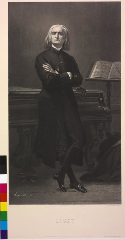 Franz Liszt af Fortune Joseph Seraphin Layraud
