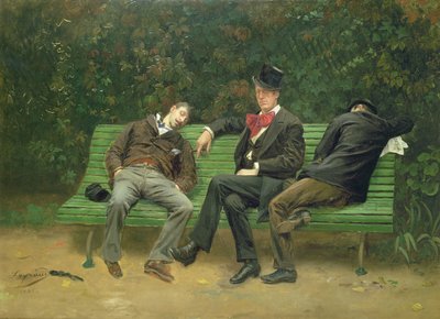 Morgenen efter, 1884 af Fortune Joseph Seraphin Layraud