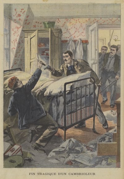En indbrudstyvs død af Fortune Louis Meaulle