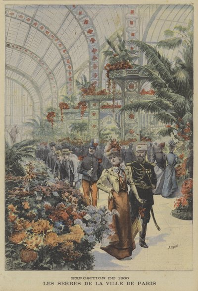 Drivhuse i byen Paris, Exposition Universelle, 1900 af Fortune Louis Meaulle