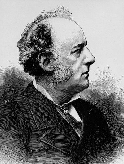 John Everett Millais (1829-1896) engelsk prærafaelitmaler, kobberstik af Meaulle af Fortune Louis Meaulle