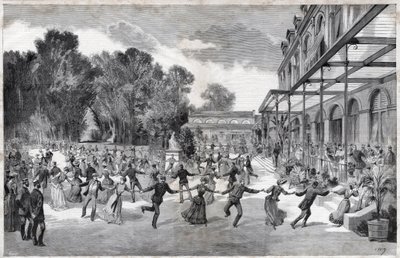 Paris, Elysee-paladset af Fortune Louis Meaulle