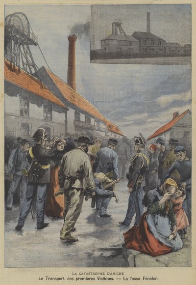 Kulminekatastrofen i Aniche, Frankrig af Fortune Louis Meaulle