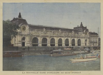 Det nye Gare dOrleans på Quai dOrsay, Paris af Fortune Louis Meaulle