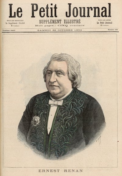 Ernest Renan, fra 