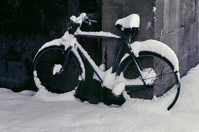 Cykling i sneen, Firenze af Fosco Maraini