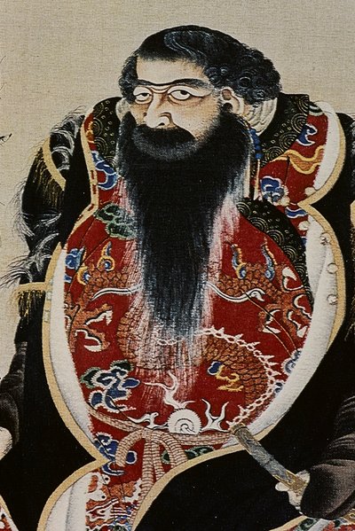 De store ledere i det attende århundredes Ainu: Itokoi og Shinichi fra Akkeshi, Chosama fra Uraashibetsu og Shonko fra Noshappu, i særdeleshed, illustration af Fosco Maraini