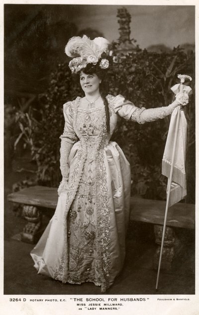 Jessie Millward, britisk skuespillerinde, c1906. af Foulsham and Banfield